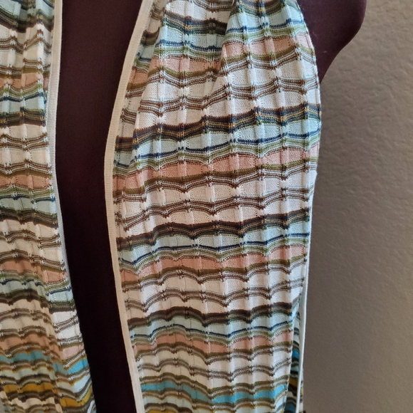 EUC J.JILL STRIPED SCARF - Picture 2 of 6